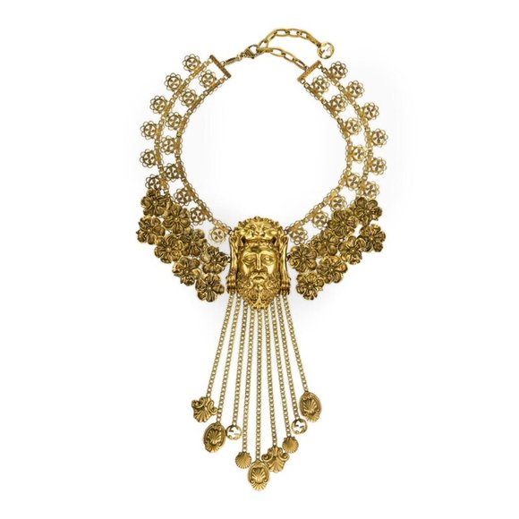 Gucci Necklace Authentic Couture Runway with Gucci Box Very Unique and Rare - Picture 2 of 7